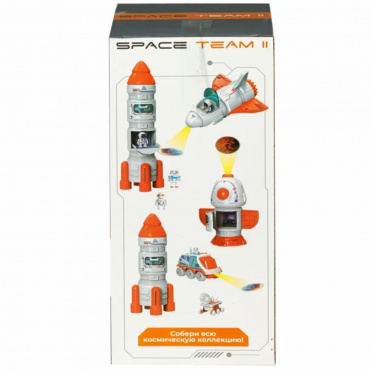 Т24295 1toy Space Team II Космический набор (ракета, 3 космонавта), звук эффекты